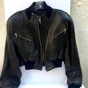 Vintage Michael Hoban North Beach Genuine Leather Jacket